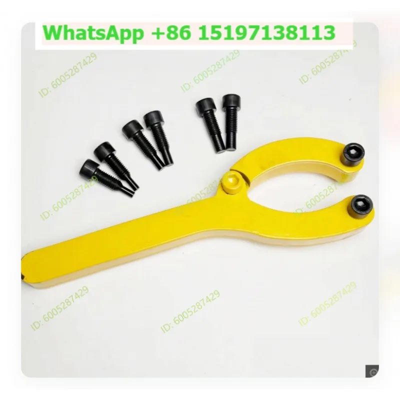 Excavator repair and oil seal wrench tool, 1 thickened two-grip wrench with 6 8 10MM screws