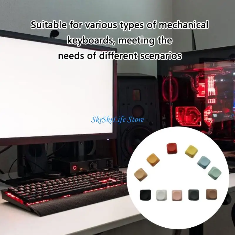 

E65E Premium PBT Keycap Set For MX Keyboards Long Last Use And Compatibility