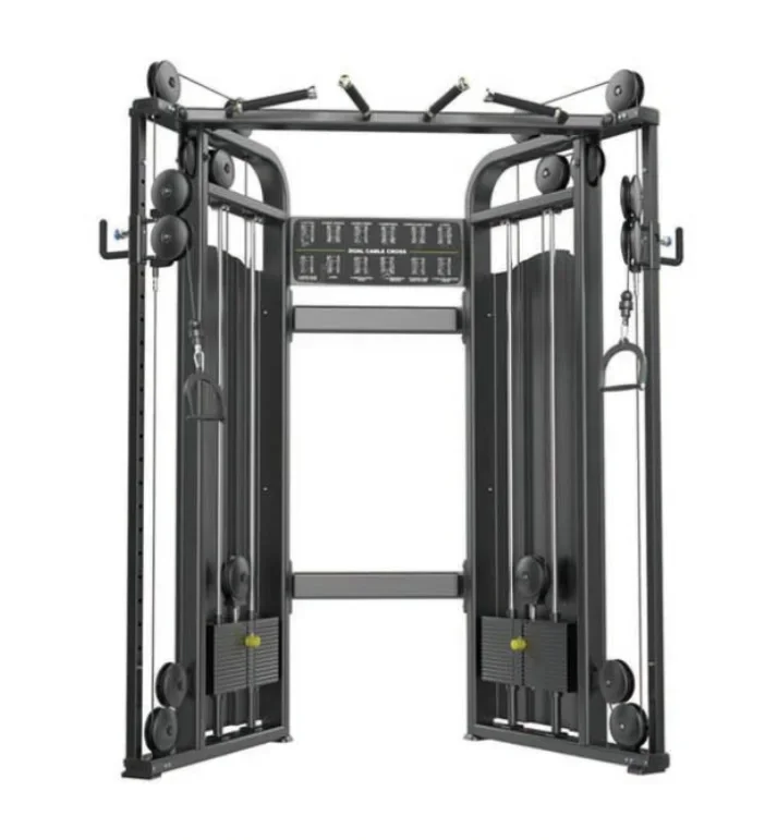 commercial fitness seated vertical row trainer strength machine fitness gym equipment pin loaded