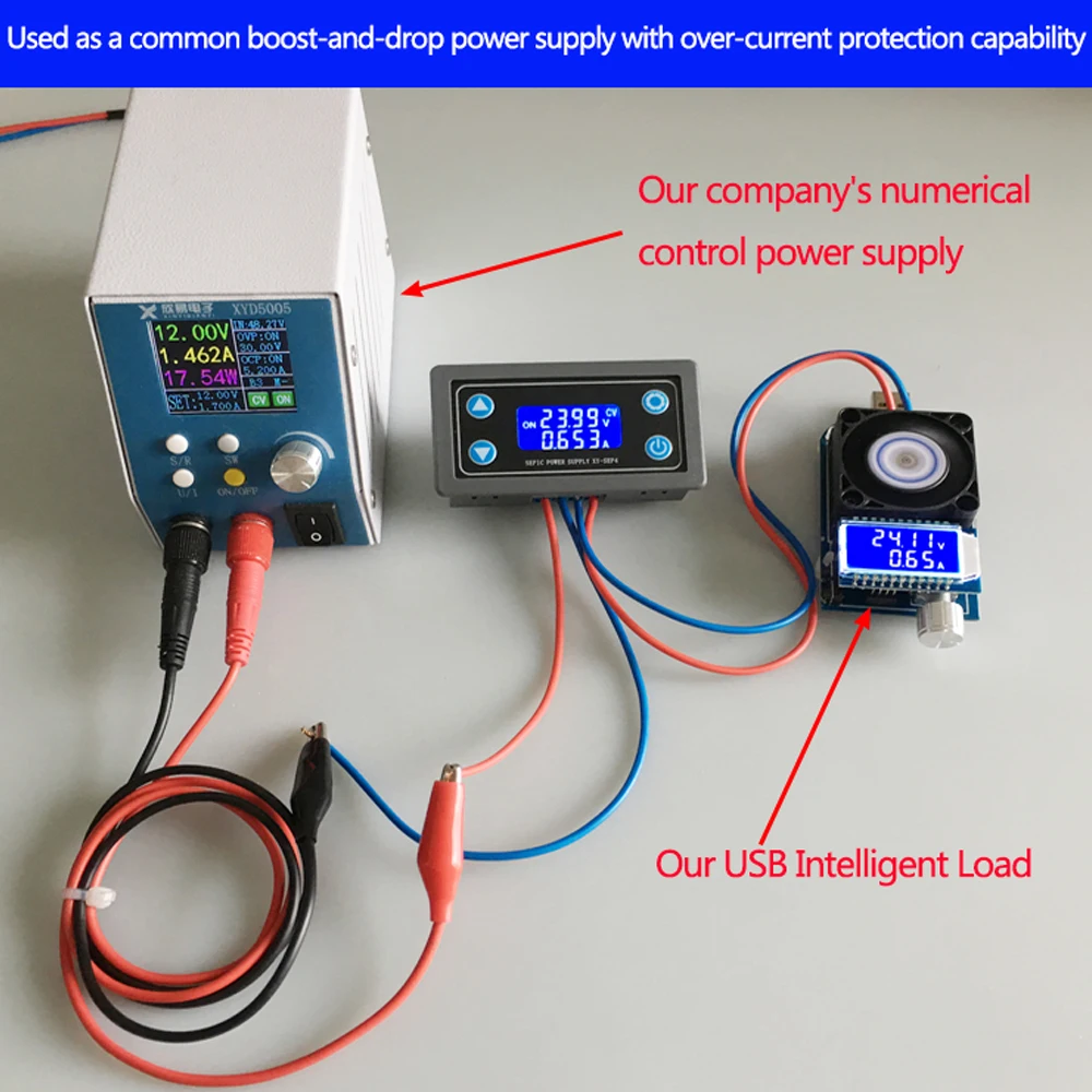تيار مستمر 0.5-30 فولت 4A 35 واط التلقائي دفعة محول فرق الجهد CC CV ينظم قابل للتعديل مختبر تنحى خطوة المتابعة وحدة امدادات الطاقة