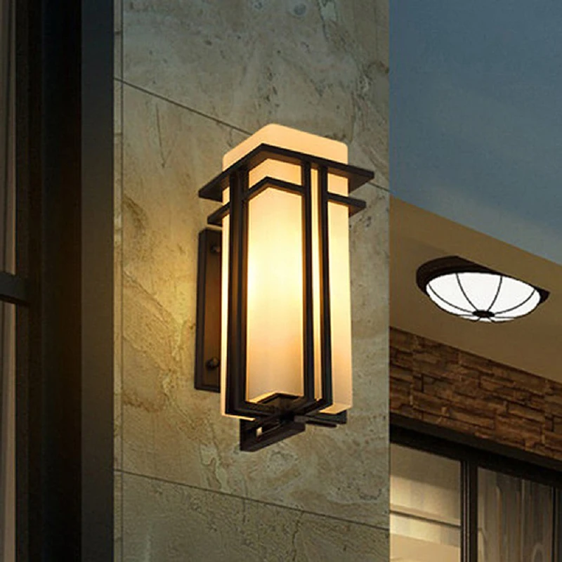 

New Style Outdoor Wall Lamp Simple Modern Creative Garden Lamp Aisle Waterproof IP65 Balcony Exterior Wall Light Sconce