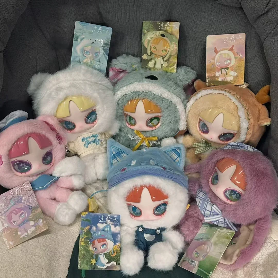 

Cute Crossing Spring Series Blind Box Doll Pendant Creative Cartoon Doll Room Desktop Decoration Mysterious Box Girl Child Gift