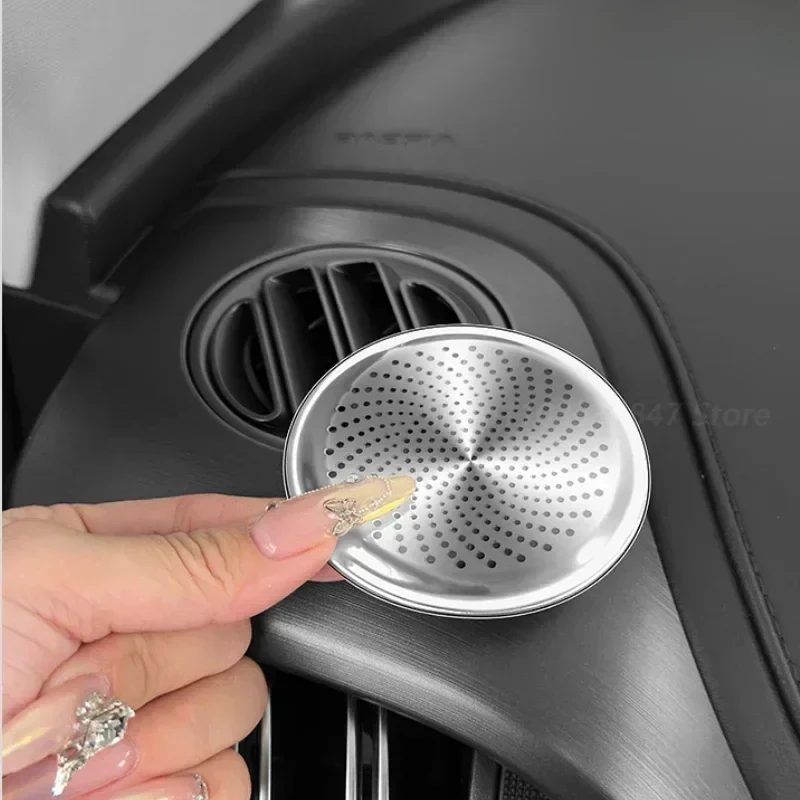 For BYD Atto3 Car Instrument Panel Out of The Trend Dust Cover Special Speaker Decoration Upgrade Protective Cover Accessories