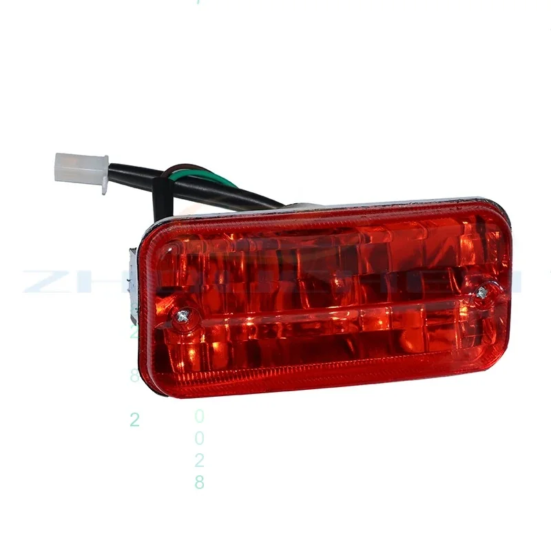 150cc ATV Off-Road Go Kart Accessories Bull Light Tail Brake Warning Light for Four-Wheel Beach Vehicle