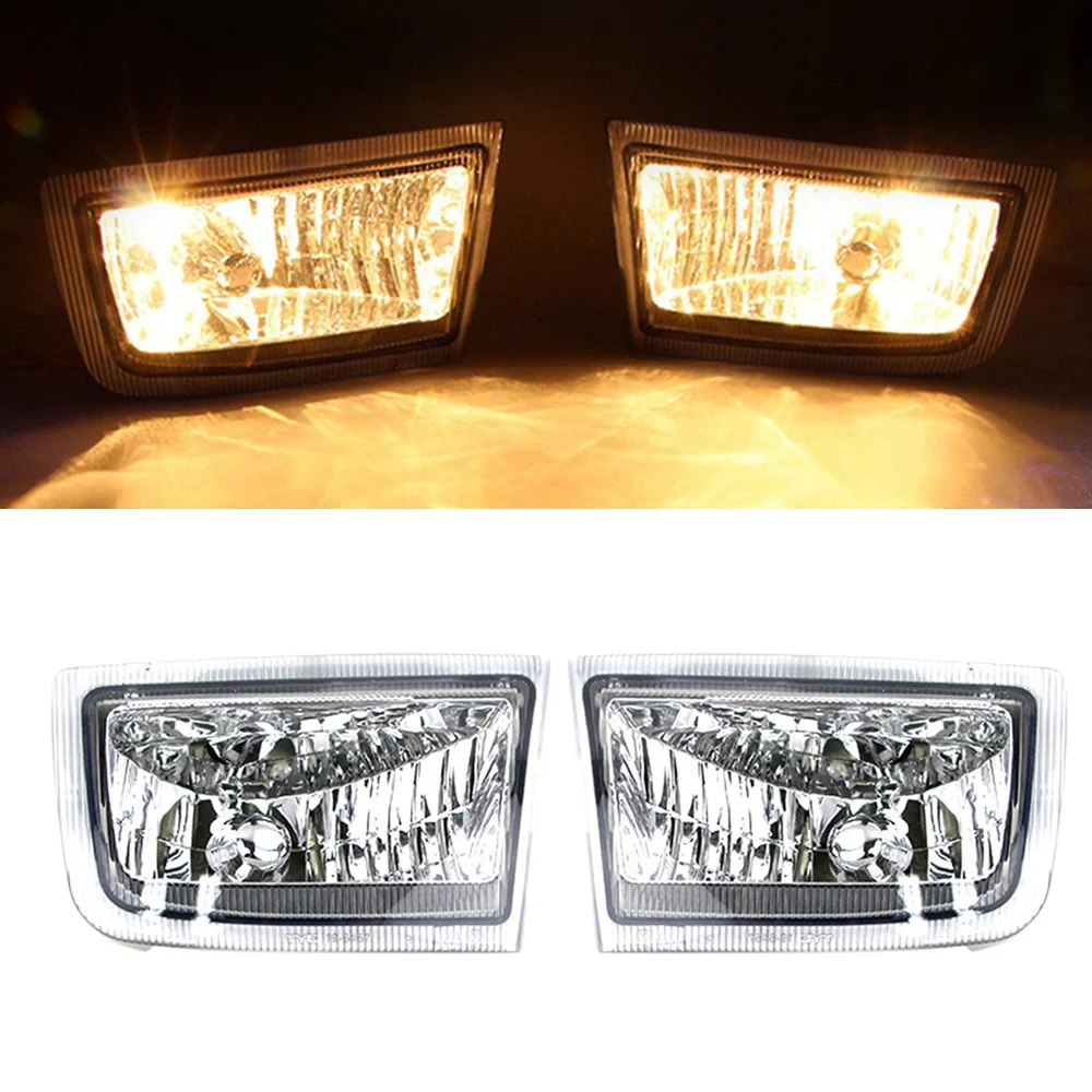 

Car Front Left Right Bumper Fog Lights Assembly Foglight For Toyota Land Cruiser Prado 90 FJ90 3400 96-03