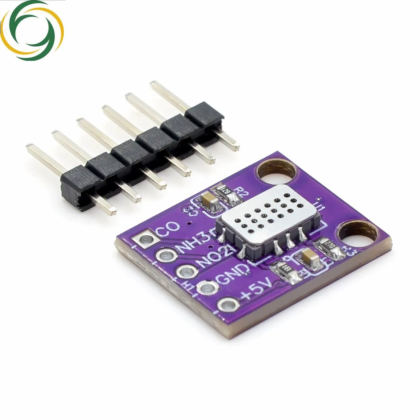 

MICS-6814 Gas Sensor Carbon Monoxide CO VOC NO2 NH3 Nitrogen Oxygen Air Quality Detection Numerical Sensor Module for Arduino