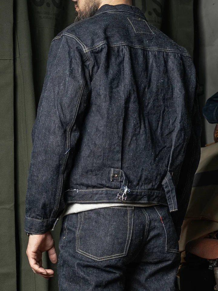 Rugged Bronson S806XX Slub Selvedge Denim Jacket in Raw Type I