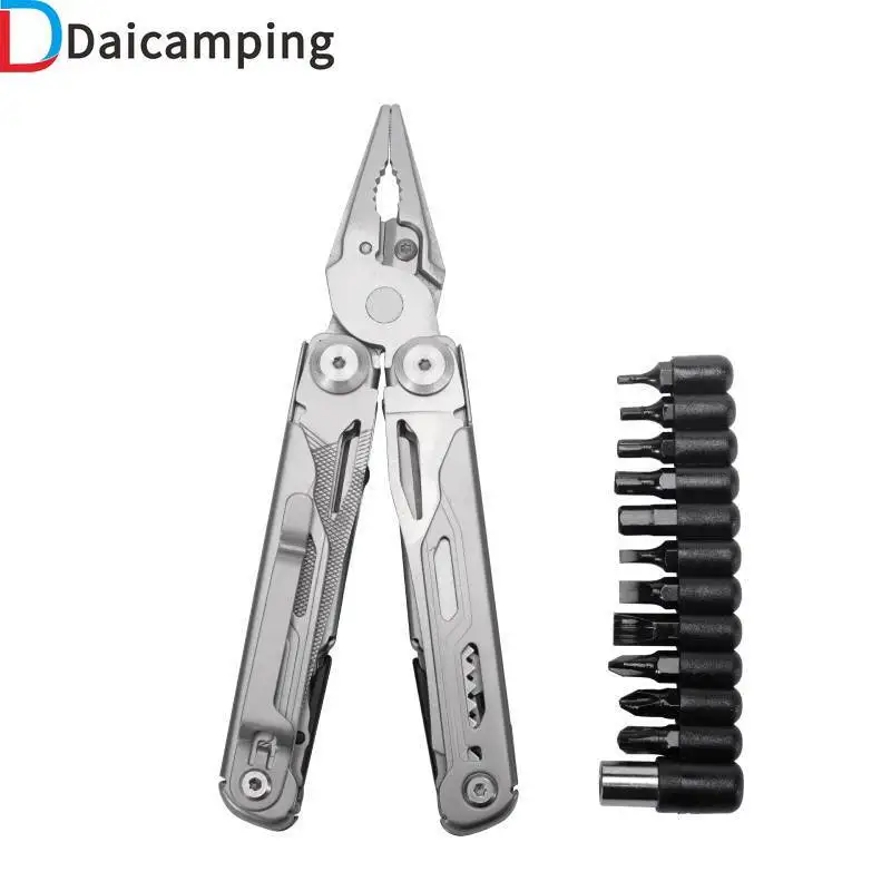 

Daicamping DL13 DL2 DL6 DL10 Multifunctional Pocket Multi Plier Multi-purpose Multitools Outdoor EDC Survival Gear Hand Tool Set