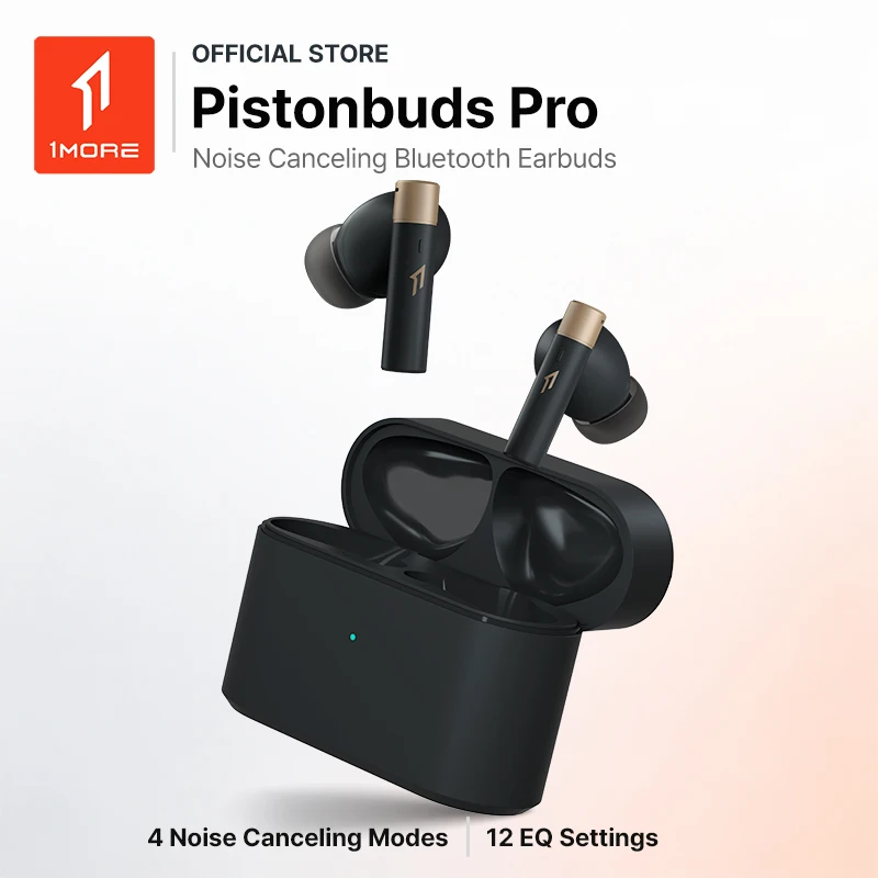 1MORE Q30 EC305 Fones de Ouvido Bluetooth Sem Fio com Cancelamento Ativo de Ruído, Baixa Latência, IPX5 à Prova d'Água, 30H de Duração da Bateria