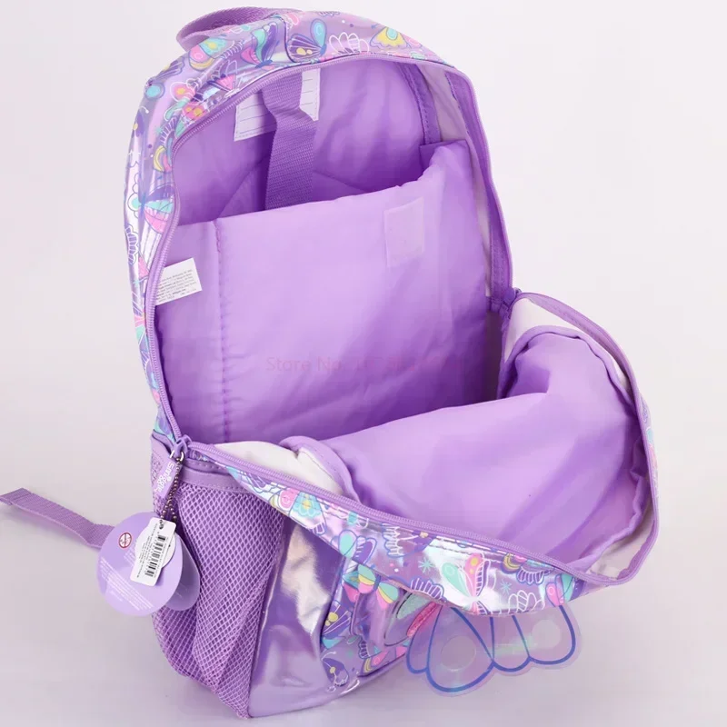 Smiggle de Australia para niños, Bolsa Escolar de mariposa para estudiantes, bolsa de almuerzo, caja de lápices, taza de agua, mochila de Anime, regalo