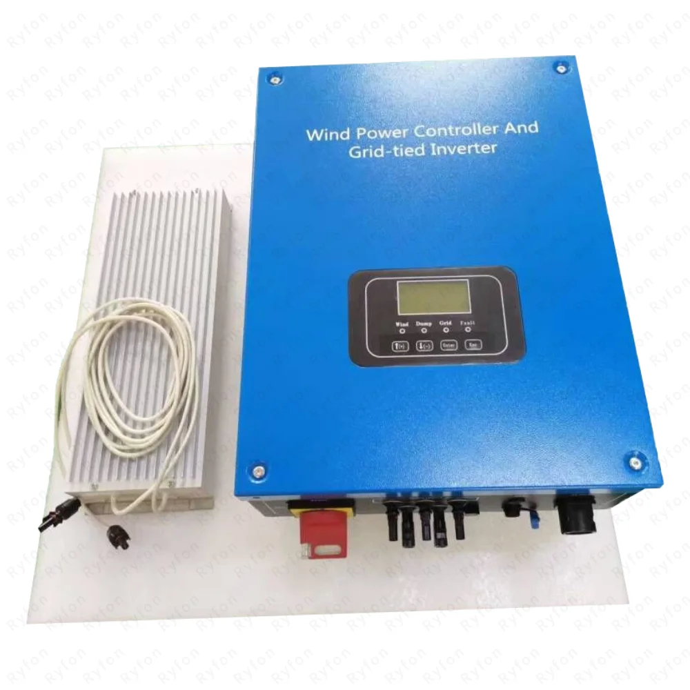 30KW On-Grid Inverter for Wind Power Grid-Connected System Input 220V Single Phase or 380V 3Phase 20KW Pure Sine Wave Inverter