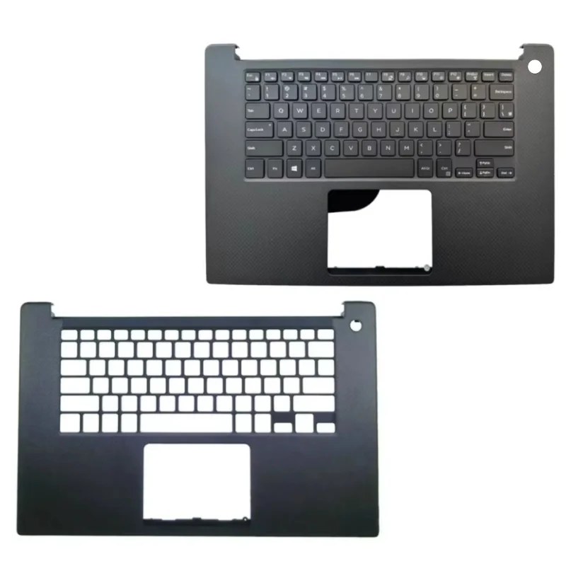 

New For XPS15 9570 7590 Precision 5530 5540 Laptop Upper Case Palmrest Cover C Shell Backlit keyboard