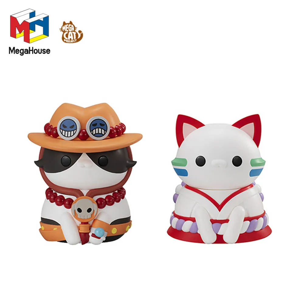 

Оригинальная фигурка MegaHouse MEGA CAT PROJECT One Piece Portgas D Ace Yamato аниме модель настоящая игрушка в коробке