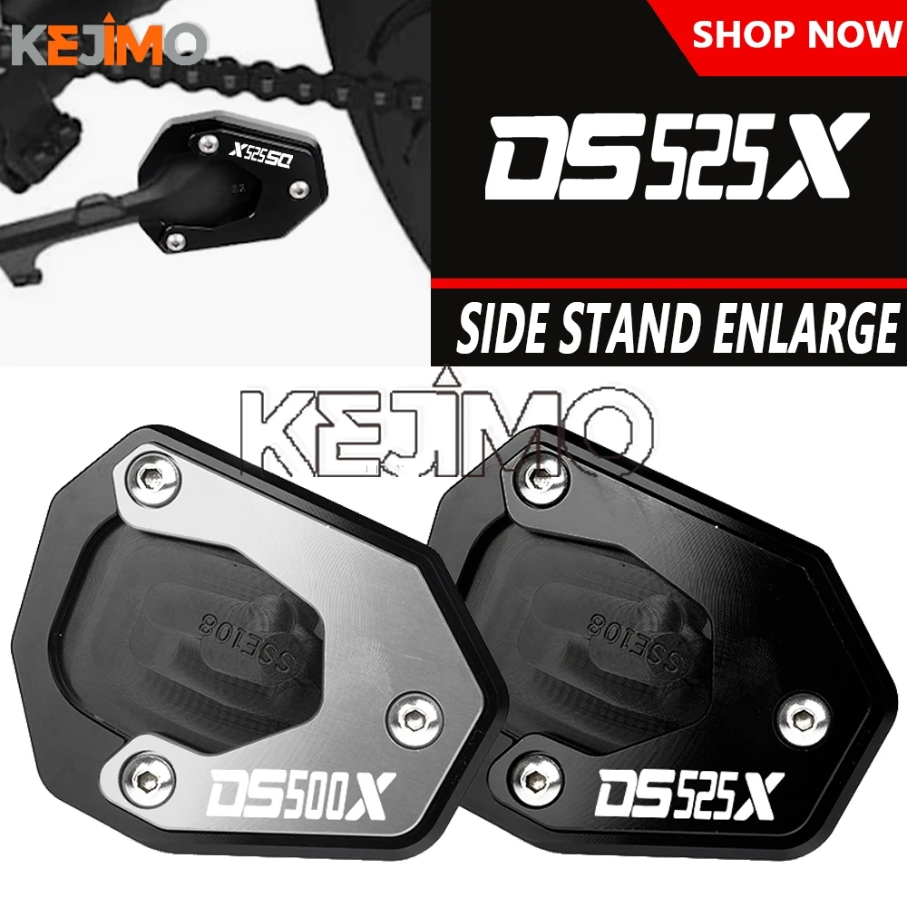 

DS625 500 525 X Motorcycle Side Stand Enlarger Plate FOR LONCIN VOGE RR525 525R AC525 350AC 650DS 500DS 500R 500AC 650AC RR500S