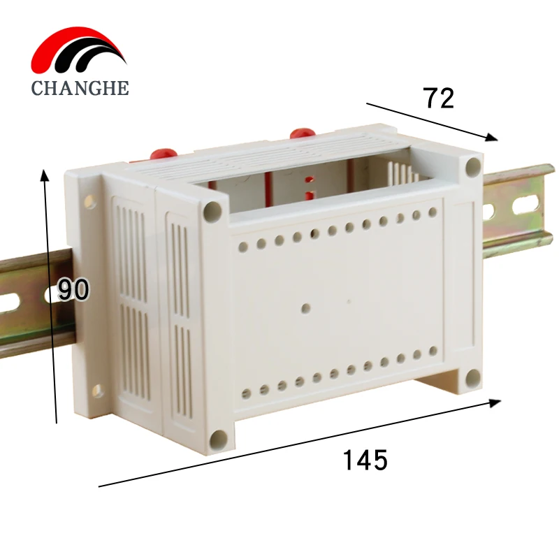 1Pcs Uxcell 145x90x72mm Electrical Plastic Enclose Terminal Junction Project Box Connector PLC