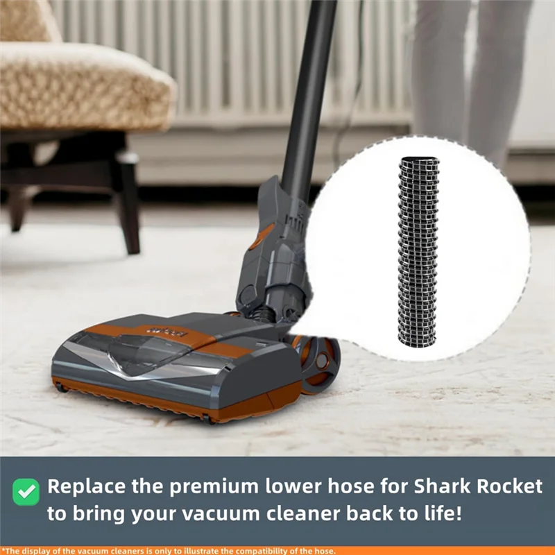 A20M 2 個下部ホースシャークロケット HV300、HV301、HV302、HV320、HV321 掃除機交換部品下部ダクトホース 6X1.25I