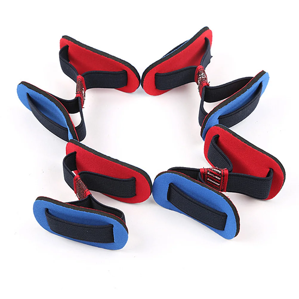 

4pcs Thumb Straightener Big Strap Hallux Valgus Corrector Foot Pain Relief Toe Exerciser Stretchy Belt Bid Toe Band