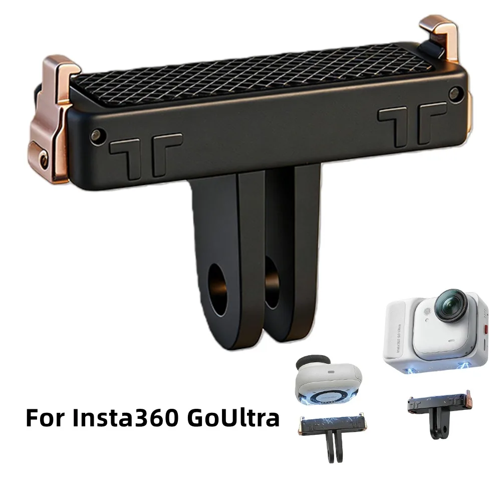 For For Insta360 Go Ultra Alloy Magnetic Quick Release Adapter Base Mount Adapter Bracket Action Camera Accessories - Aliexpress Deal