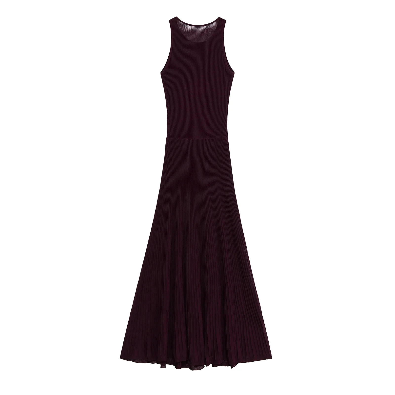 Feminino elegante verão bodycon midi vestido para mulheres sexy o pescoço sem mangas férias praia festas e clube vestido outfits 0014015