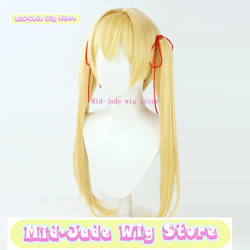 

Mid-jade Wig Store Hololive EN Gen 1 Amelia Watson Cosplay Wig Cosplay Party Costume Headwear Halloween Wig