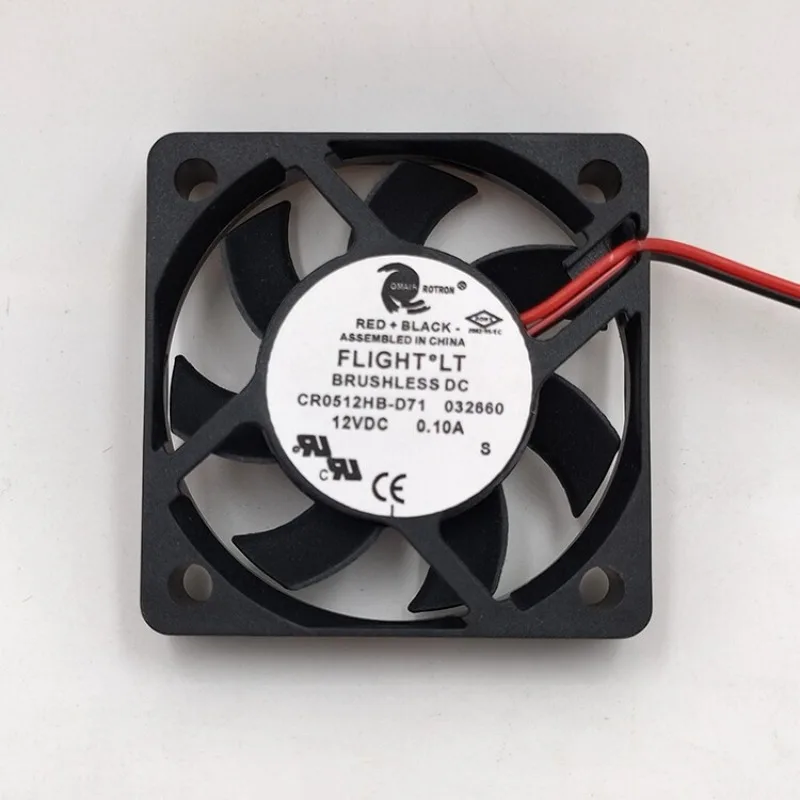 

For 1 pcs SUNOSTIK 12v0.10A CR0512HB-D71 5010 switch chassis cooling fan