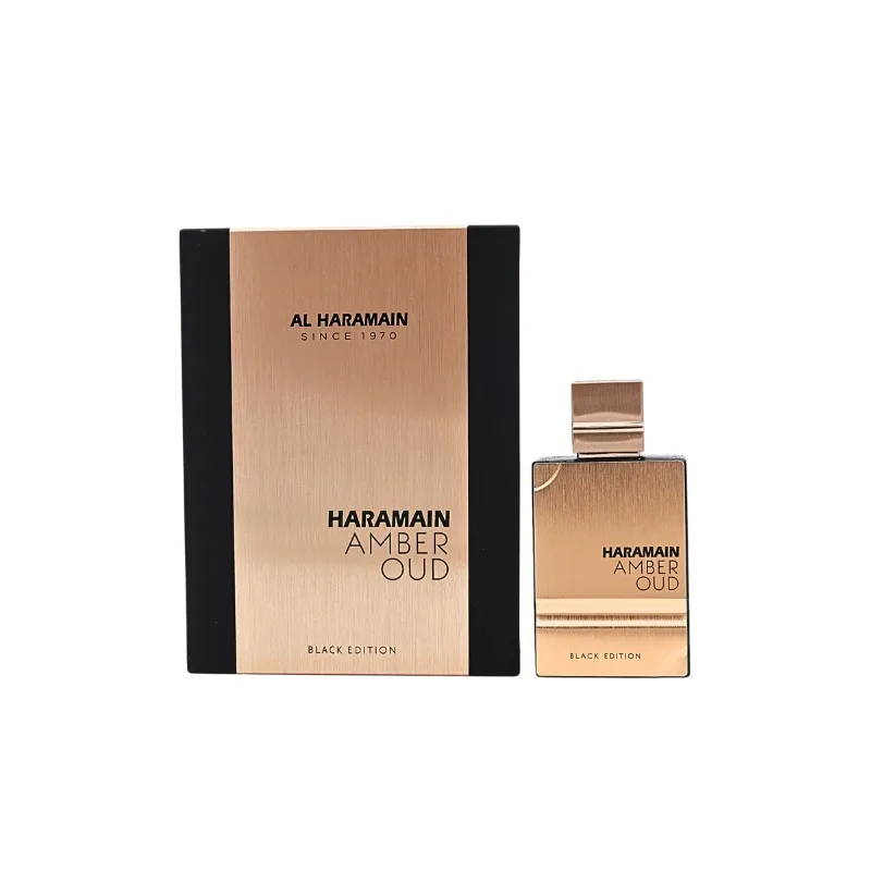 Al Haramain Amber Oud Black Edition Eau de Parfum Spray للجنسين 60 مل عطور عربية أصلية عطر فرمون دائم كولونيا