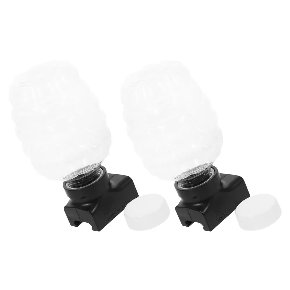 

2 Sets Plastic Refill Beads Bottles Reusable Storage Containers For Sturdy Adapter Included Game Supply