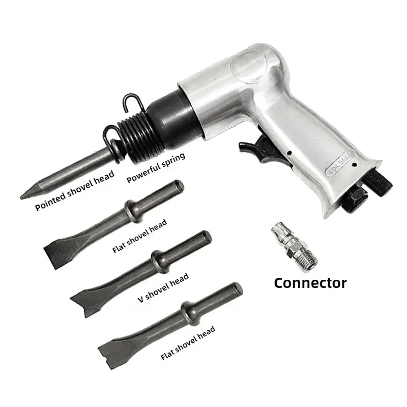 New Air Shovel Strong Type 150 Pneumatic Scraper Impact Hammer Air Shovel Tool Multifunctional Wind Shovel Pneumatic Lmpact Pick