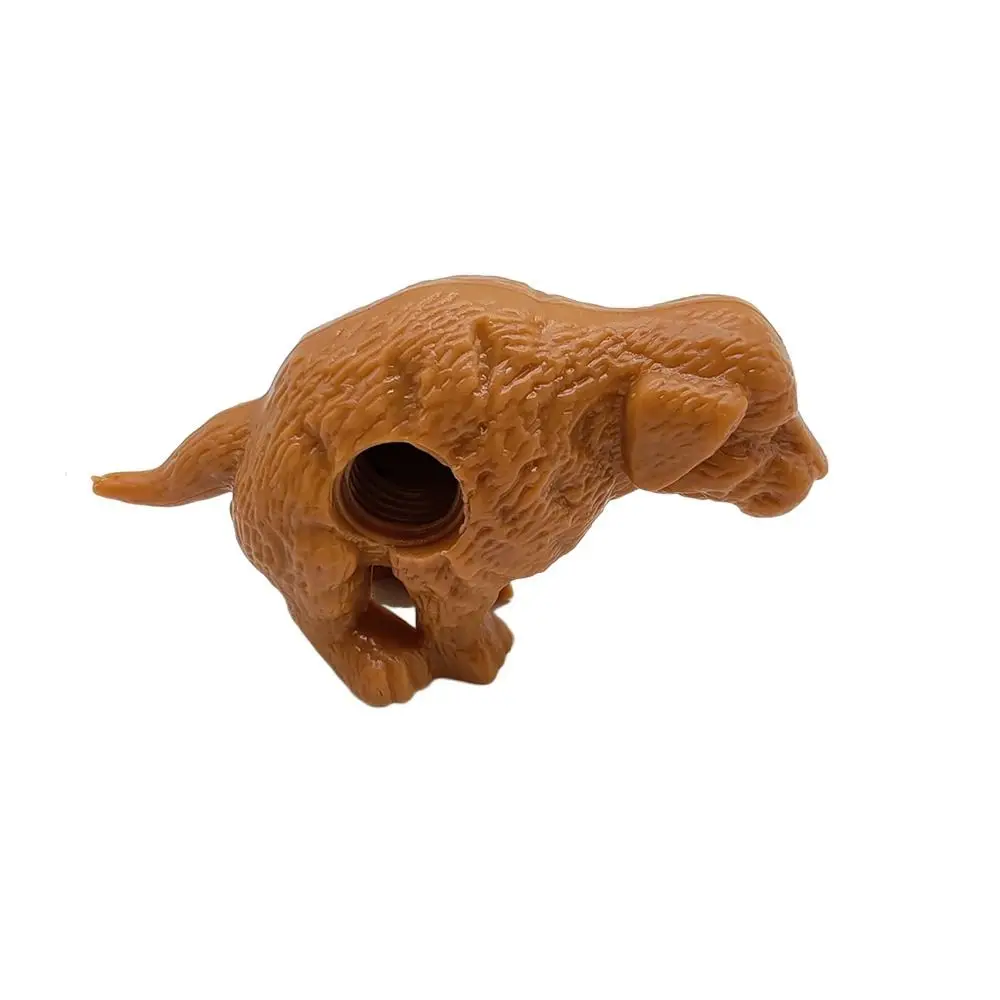 Funny Puppy Poop Toothpaste Dispenser Cartoon Squeezer Dog Butt Toothpaste Cap Gag Gift Creative Poop Toothpaste Topper Friends