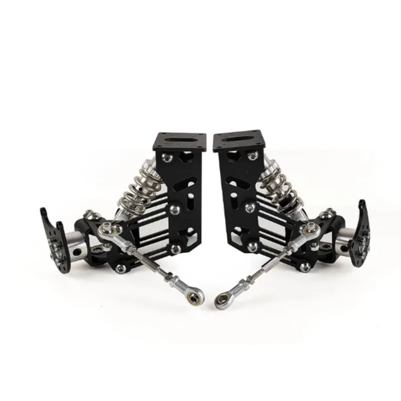 2-Piece/Pair Spring Shock Absorption Suspension Bracket for Single Axle Electric Hub Wheel Air Cushion Plate