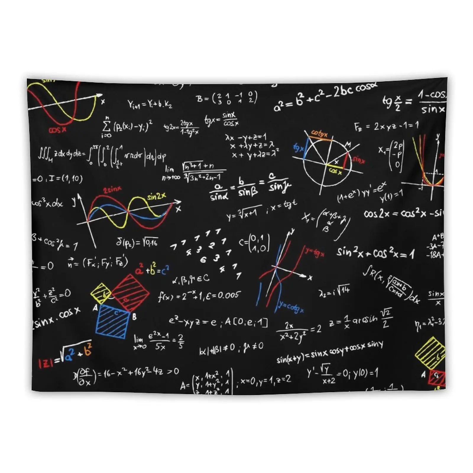 Physics equations Tapestry Decoration Bedroom Wall Decorations Tapestry