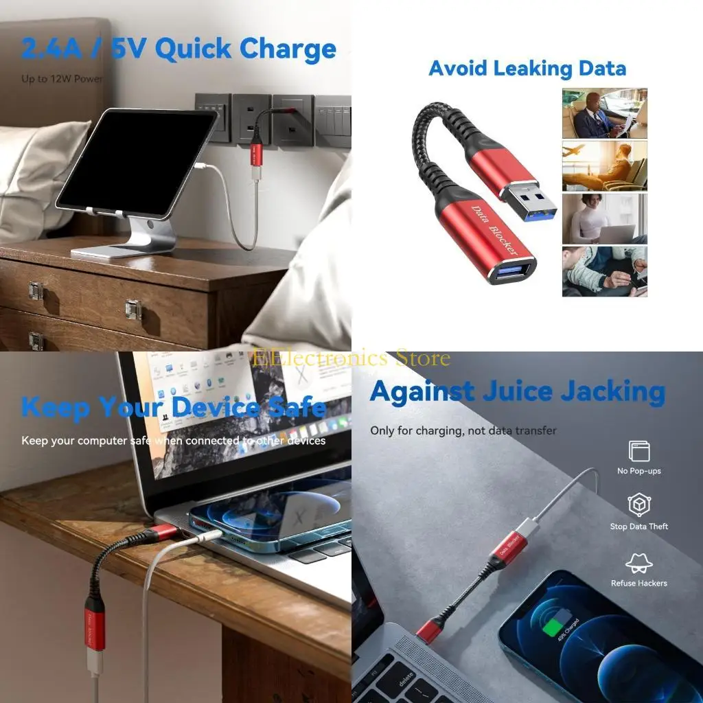 

B03C USB-удлинительный кабель для блокировки данных USB-папа-папа только для безопасной зарядки
