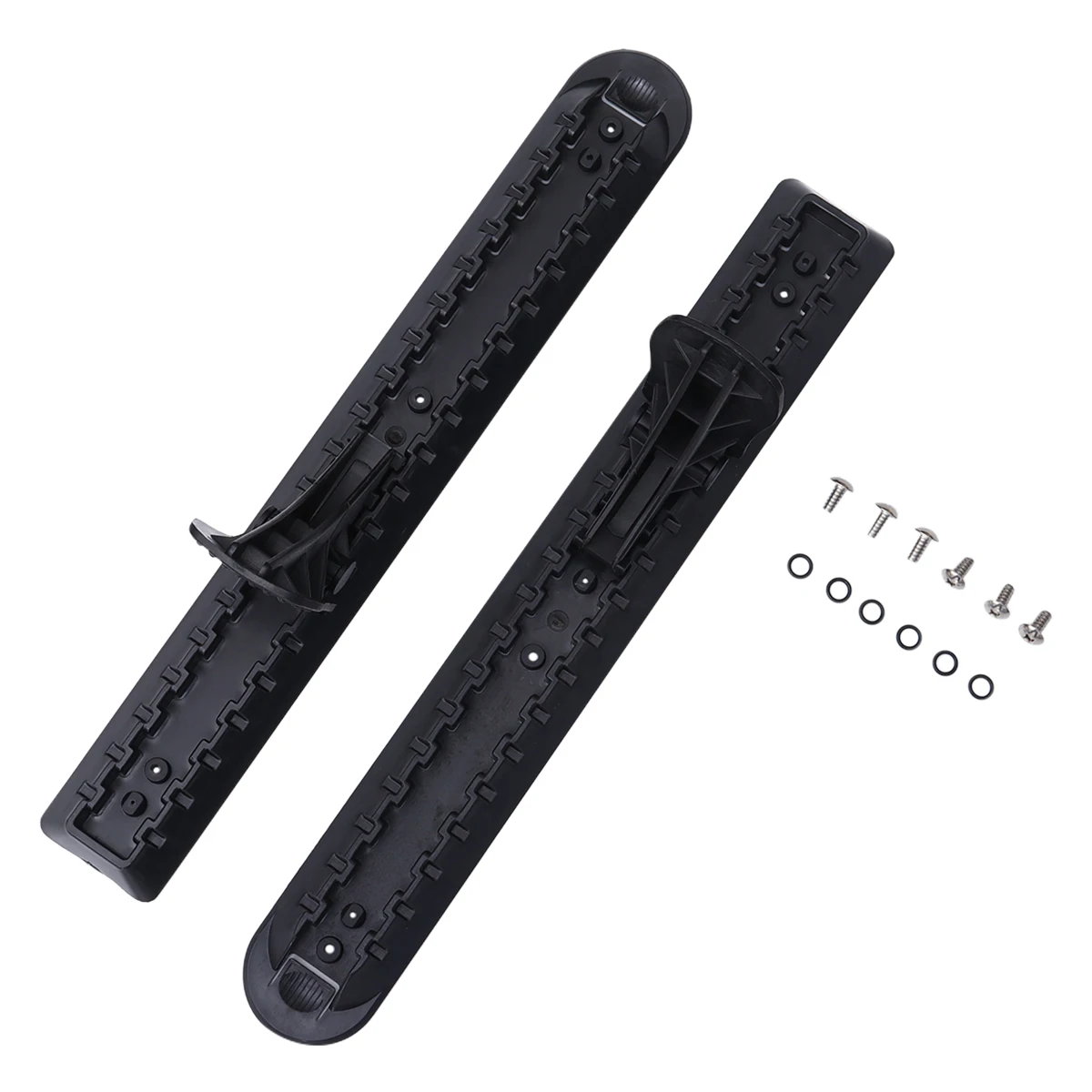 

2pcs Kayaking Inflatable Boat Supplies Fishing Pedal Paddles Durable Practical Kayak Accessories Canoe Pedal Gift