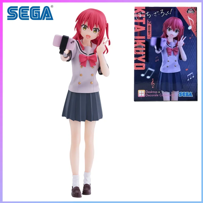 

SEGA В наличии: Коллекции Desktop×Decorate Bocchi The Rock! Модельный набор Ikuyo Kita в наличии, оригинальный гаражный набор, подарки, игрушки, модели