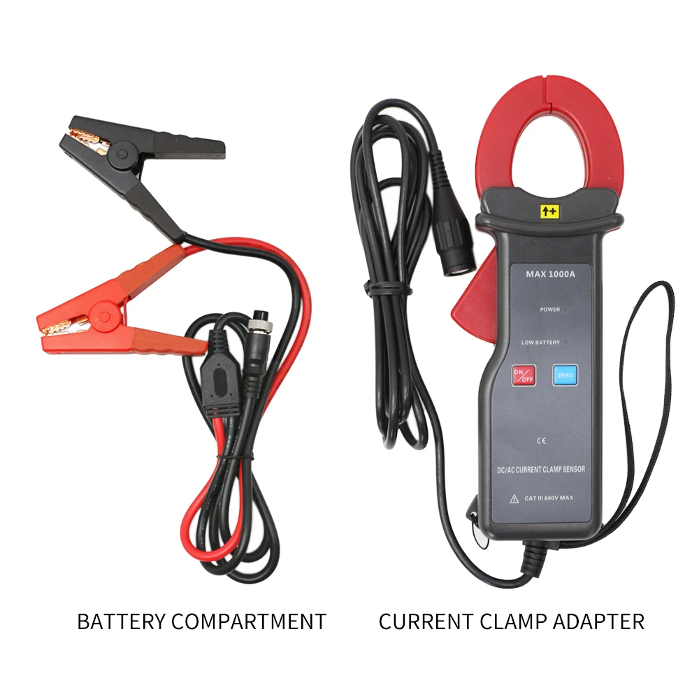 12 فولت 24 فولت جهاز اختبار بطارية السيارة تحميل الطابعة أداة تشخيصية مع بدء وقف AGM EFB اختبار البطارية المشبك الحالي أداة تشخيصية #4