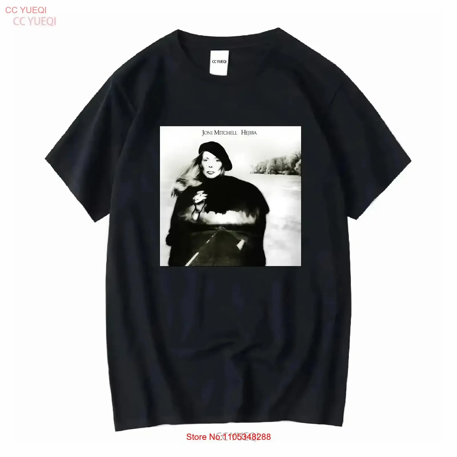 Joni Mitchell Hejira T shirt Full Size S to 5XL vintage Washed Breathable Casual Soft Versatile Top For Everyday Wear vintage