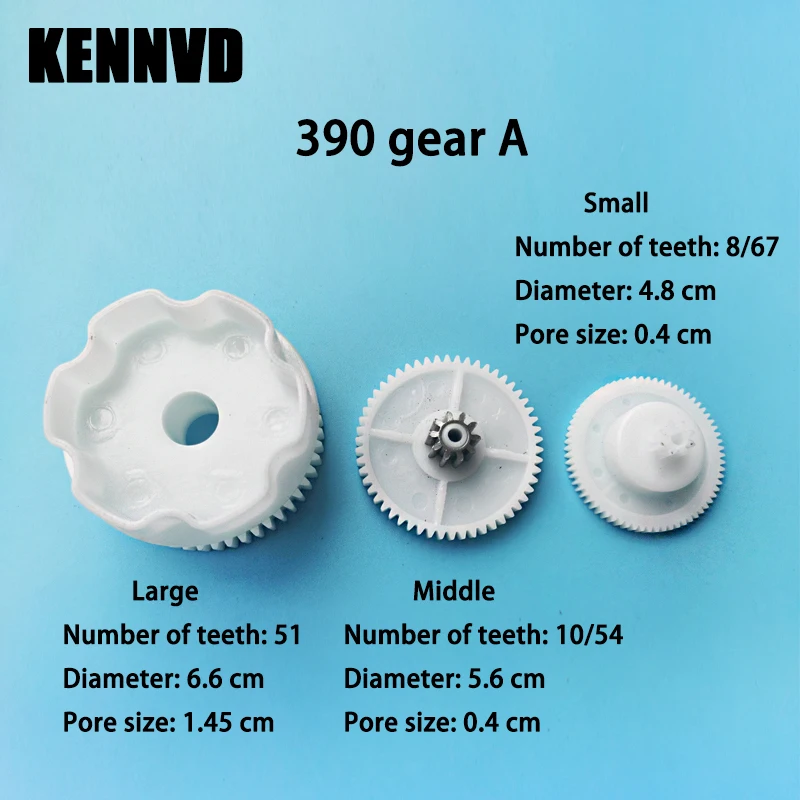 RS380 RS390 WW3 WW4 XX WSJ 子供用電動乗用車モーターギアボックス大中小ギアプラスチックギア金属鋼ギア