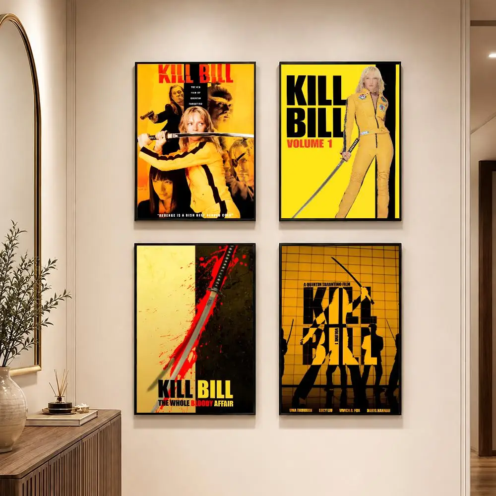 Movie K-Kill Bill Poster Modern And Elegant Wall Stickers For Home Decor Living Room Dormitory Wall Art
