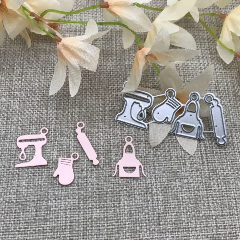 Baking kitchenware Metal Cutting Dies Stencils Die Cut for DIY Scrapbooking Album Paper Card Embossing