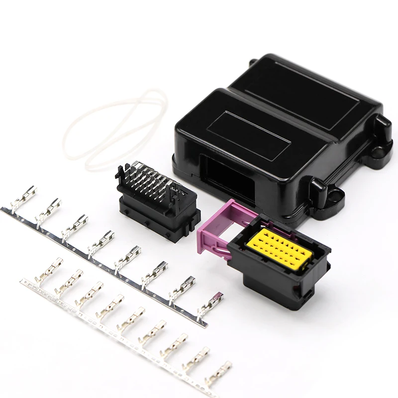 48 Pin ECU Housing Wire to Board PCB Aluminum Box  Car On-Board Controller Panel Circuit Board Connector Housin  211PC249S0005