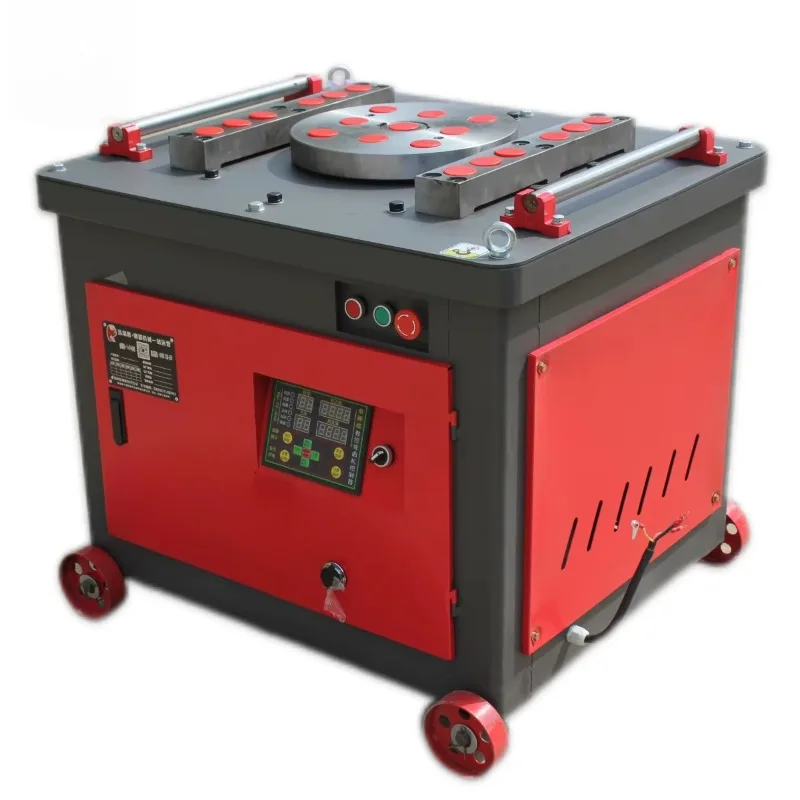 Fully Automatic CNC Steel Bar Bending Machine Construction Round Steel Rebar Bender For Building Site Reinforcement Processing