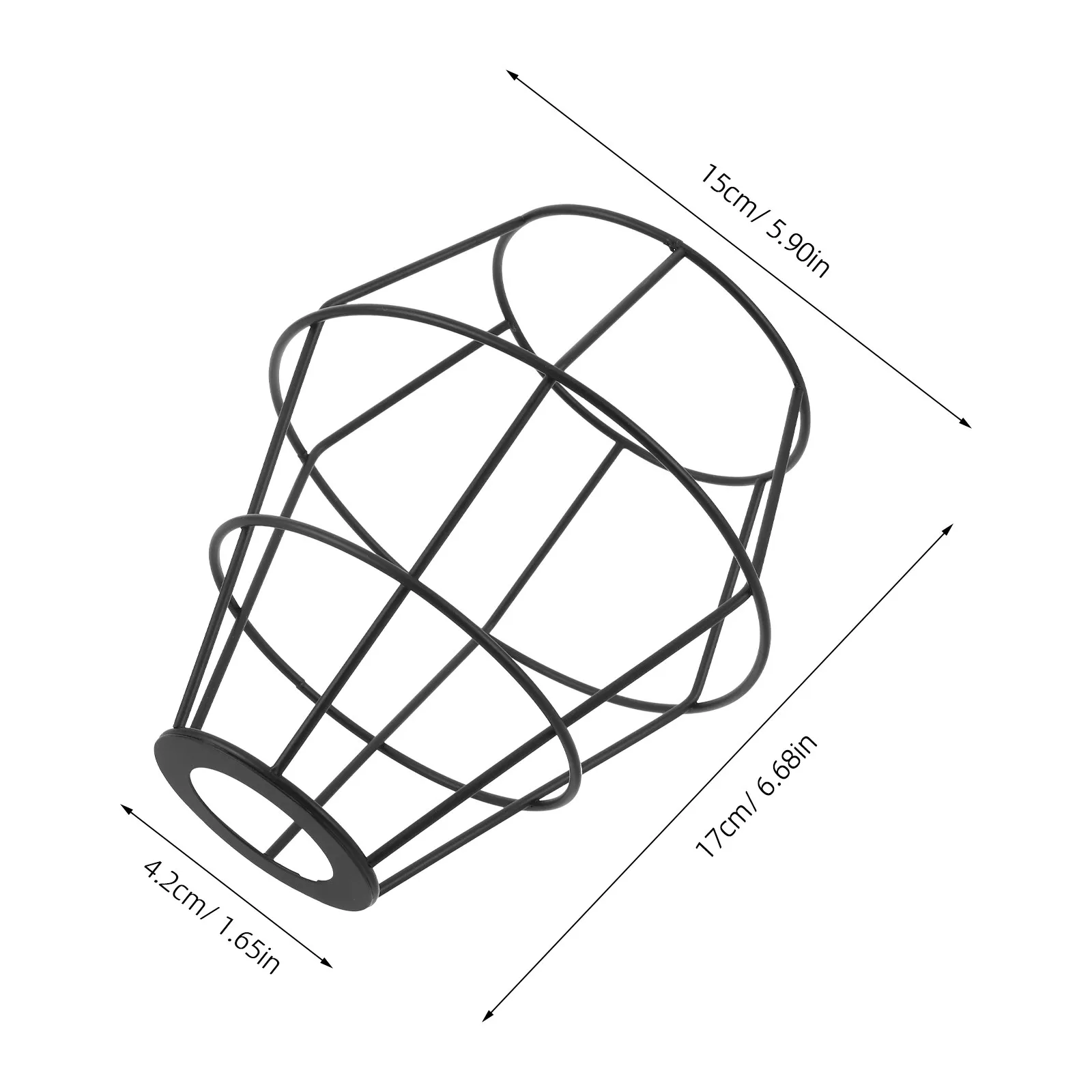 Metal Mesh Pendant Lamp Shade Replacement for Ceiling Lights Nordic Modern Industrial Wrought Iron Hollow Out Light Shade