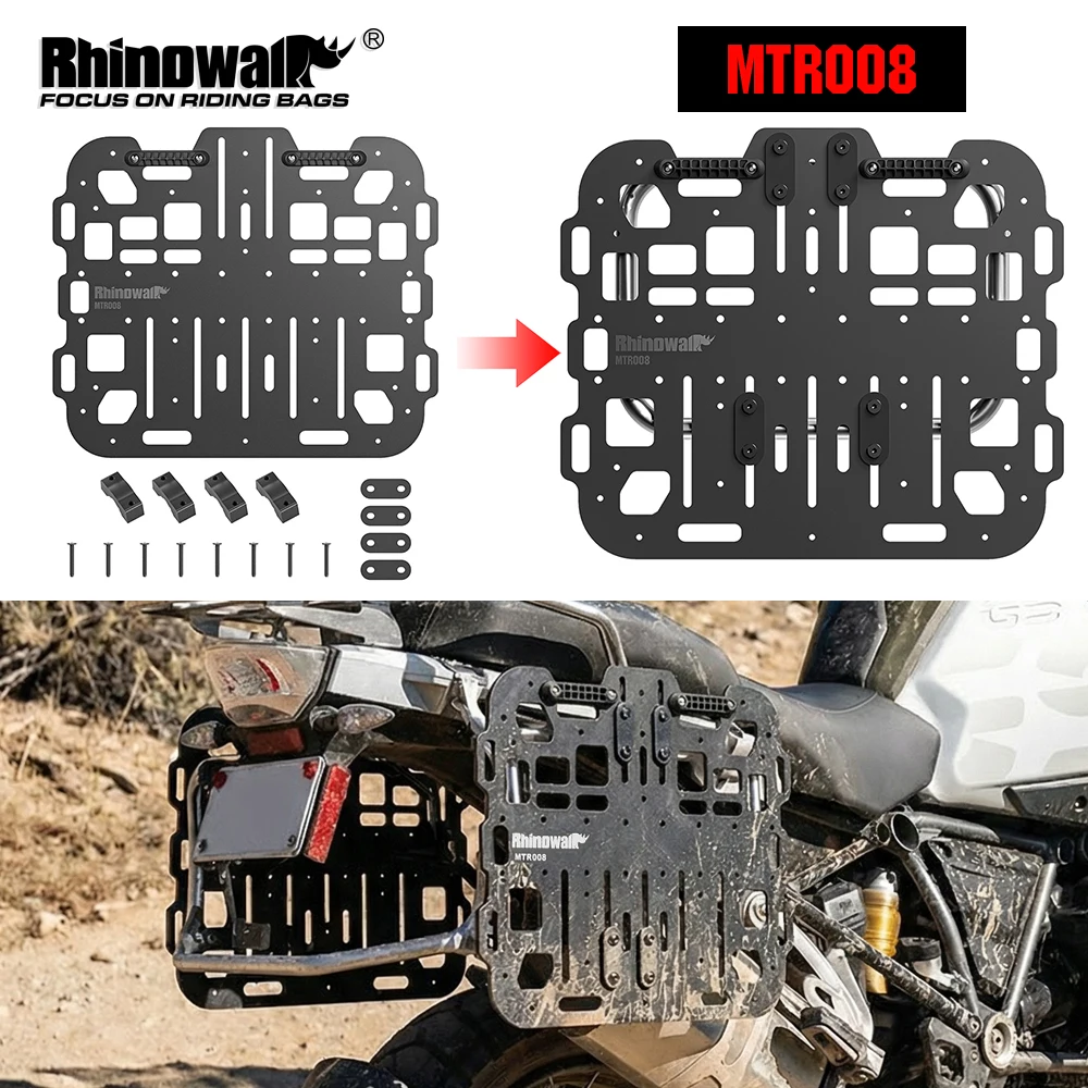 

Rhinowalk Motorcycle Side Rack Expansion Support Oil Pot Mounting For MYS2406 MJX2004 Motorcycle Accessories Luggage Racks 1PC