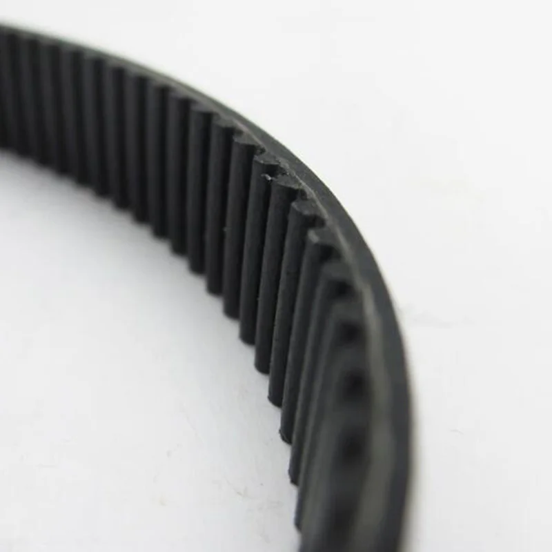 1pc Electric Scooter 384 Transmission Belt Timing Belt 3m-384-12 Rubber Black Drive Round Belts Tape DIY Cycling Accessories