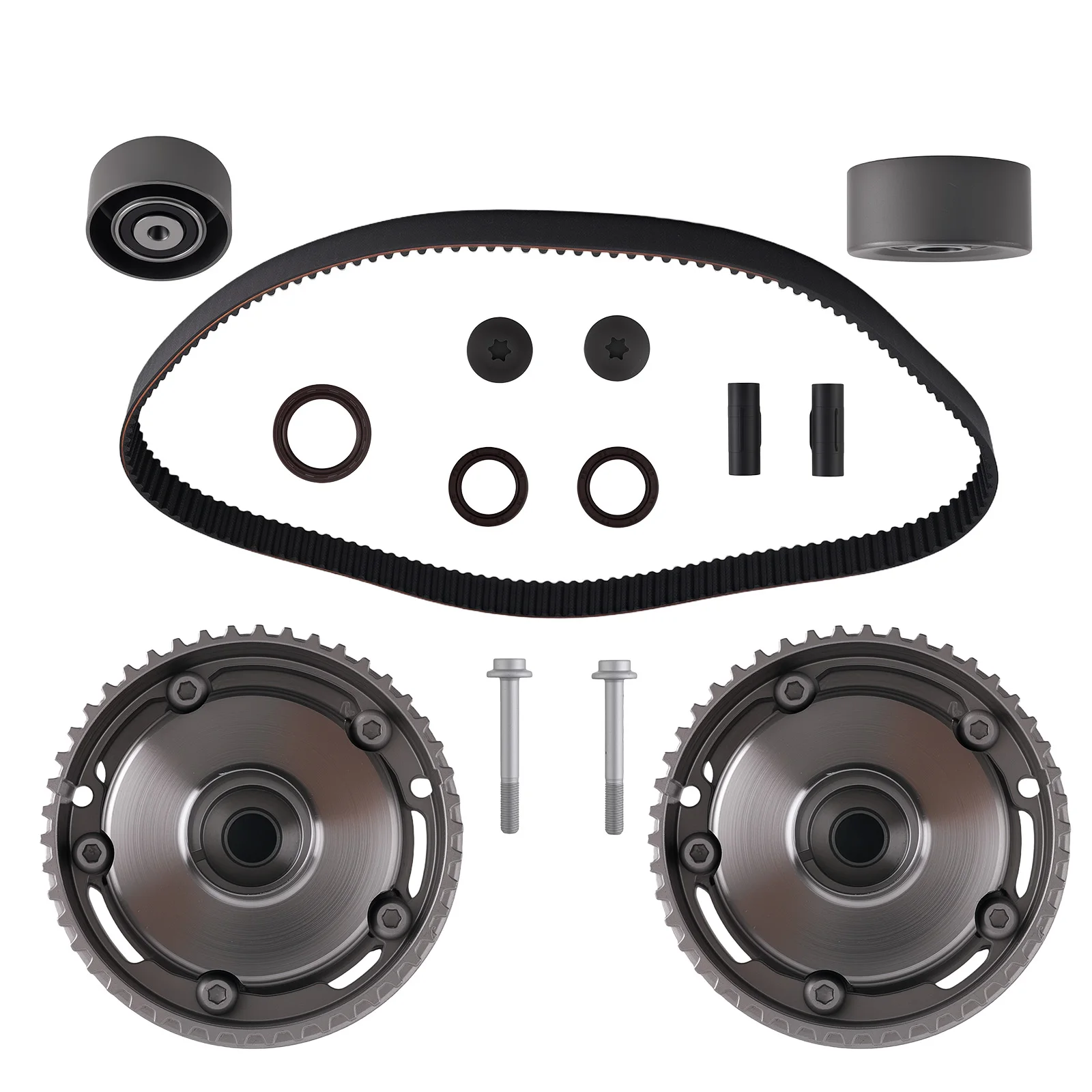 Kit tenditore cinghia per Chevrolet Aveo Aveo5 1.6L 2010-2011 con cinghia di distribuzione