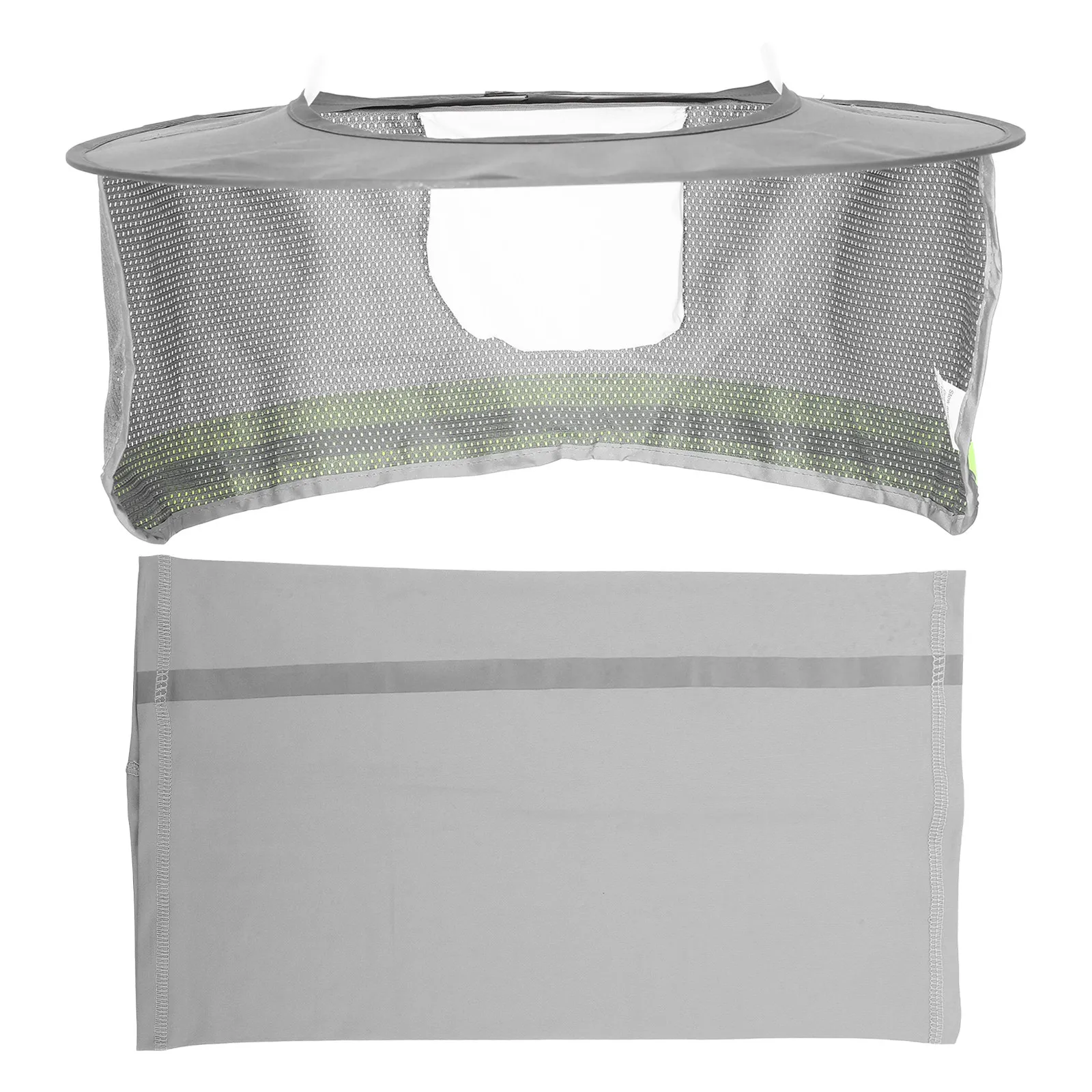 

1Set Hard Hat Neck Shade Sun Protection Visor Full Brim Mesh Curtain with Neck Cover for Construction Sites Outdoor Installation