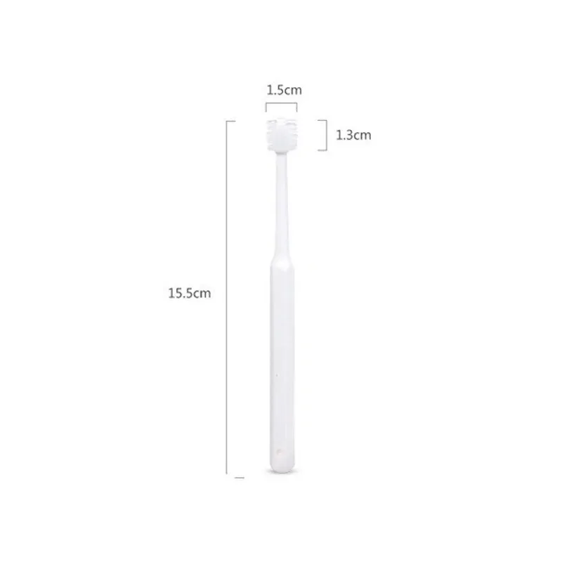 Pet Dental Care Cat Tongue Sensory Cleaning Brush 360° Pet Toothbrush Cat Toothbrush Soft Brush for Dog Mouth Cleaning Brush