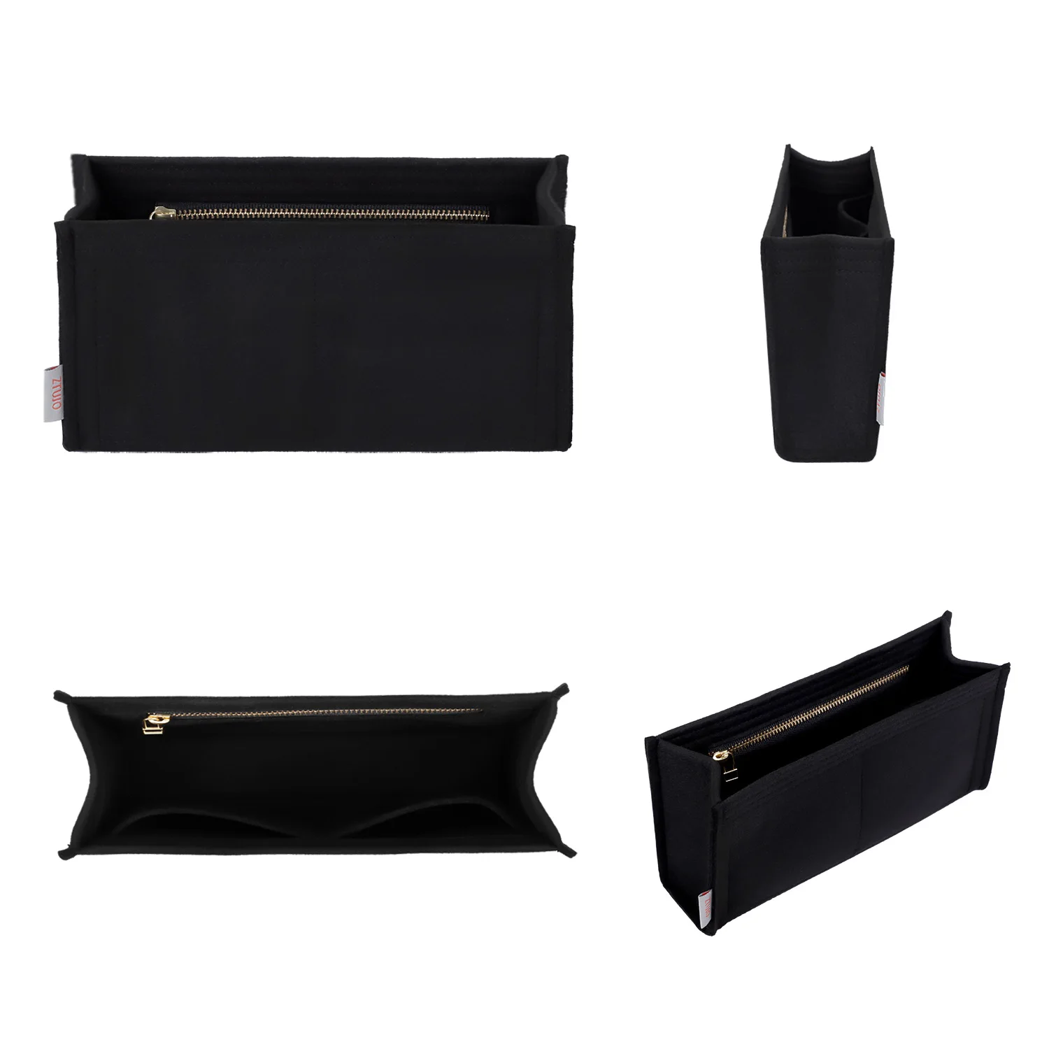 【Only Sale Inner Bag】Bag Organiser Insert For ysl envelope Divider Shaper Protector Inner Bag Customized Organizer