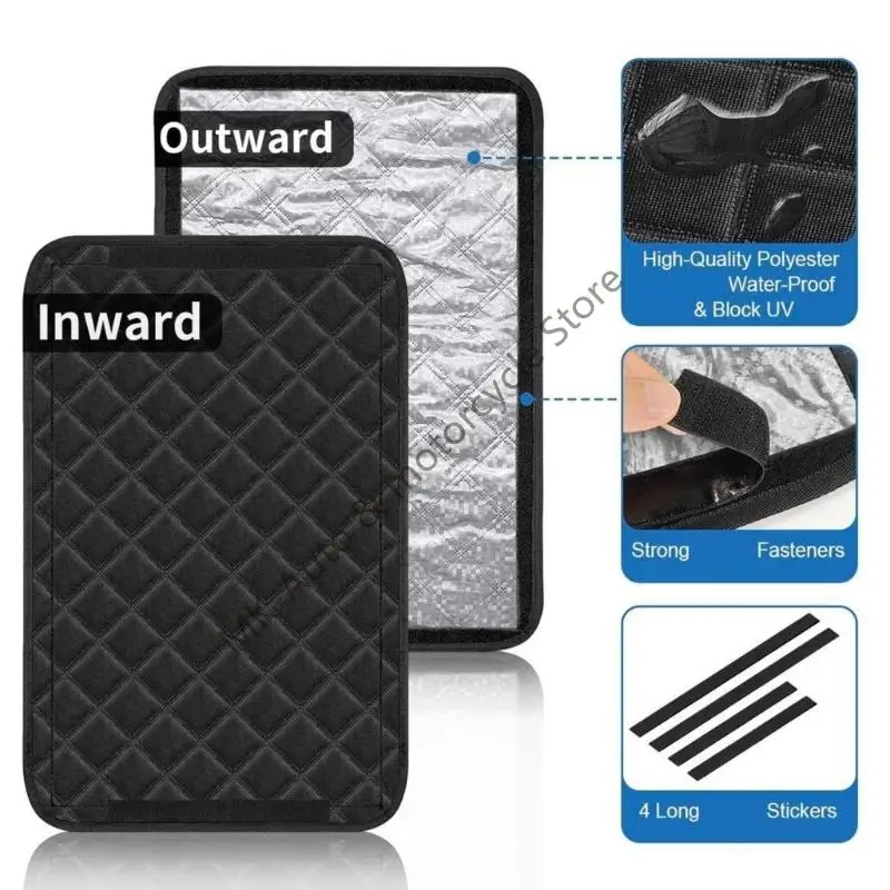 

Upgrades ABS Motorhome Window Cover Sturdy ABS Window Privacy Screen Lightweight Window Privacy for Car
