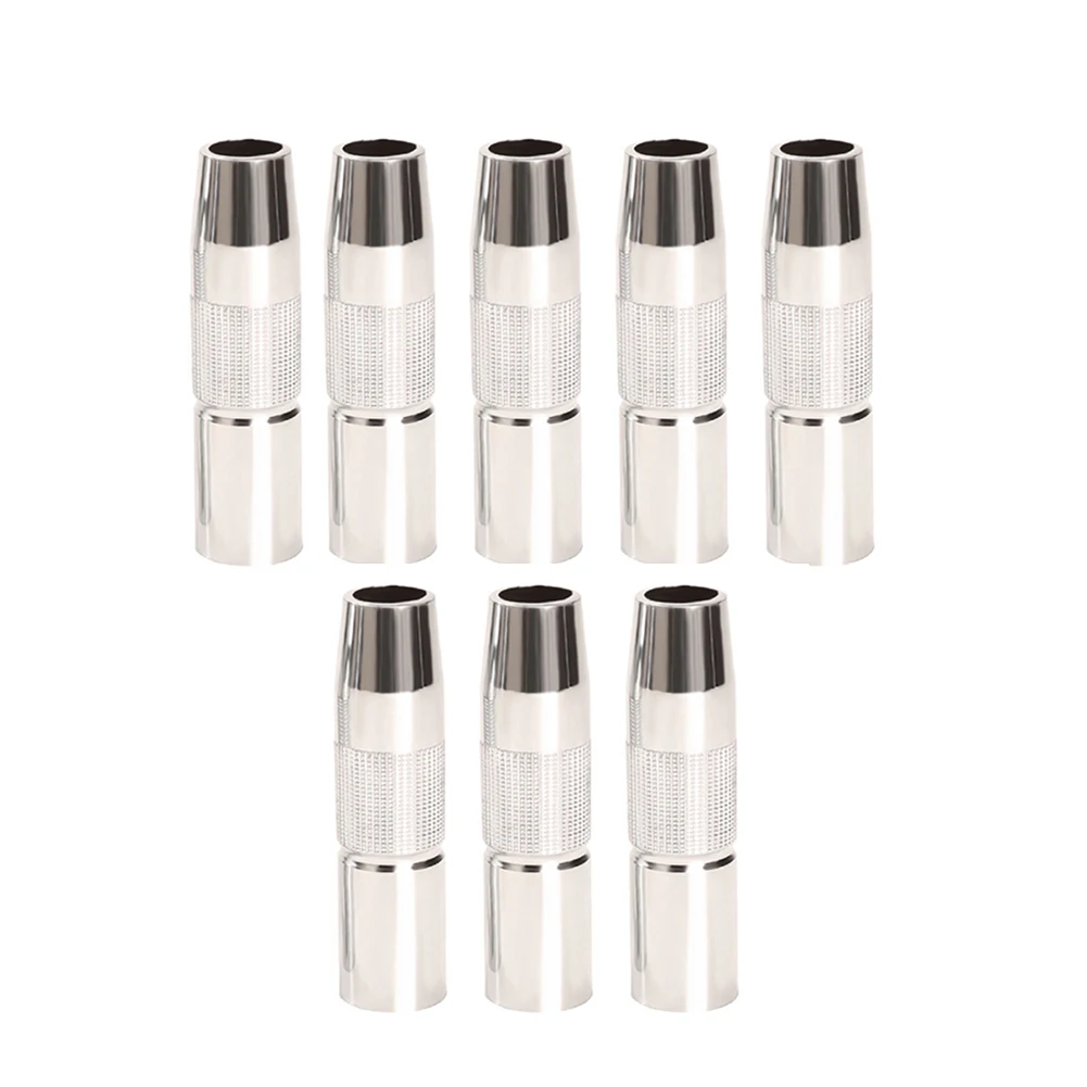 

500A For Welding Torch Nozzle 8PCS Red Copper for MIG For Welding Accessories with Thickened Protective Casing